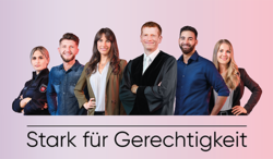 Stark für Gerechtigkeit (öffnet Seite https://www.stark-fuer-gerechtigkeit.de)